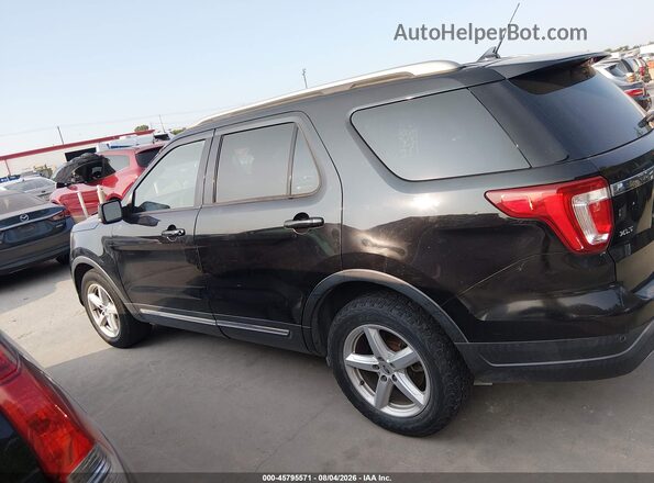 1FM5K7D89KGA08306 2019 FORD EXPLORER Black Панорамний вид салону 360°