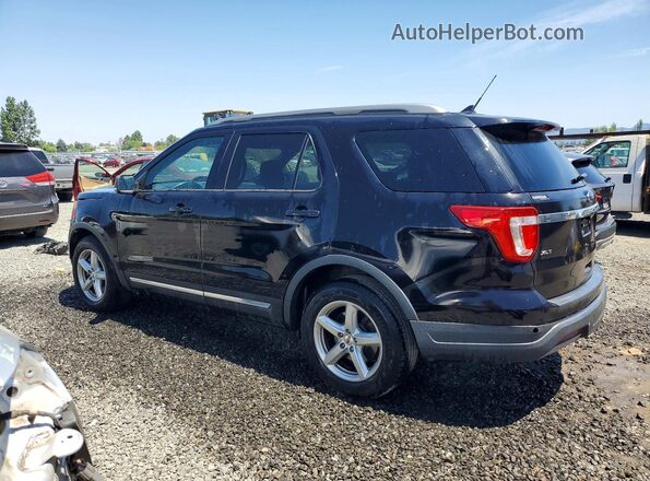 1FM5K7D89KGA10041 2019 FORD EXPLORER Black Tył lewy