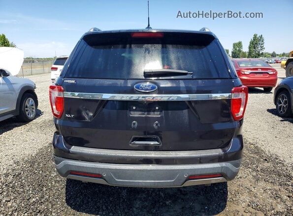 1FM5K7D89KGA10041 2019 FORD EXPLORER Black Widok z tyłu