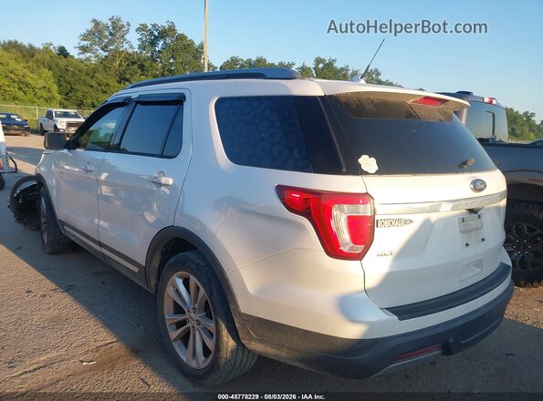 1FM5K7D89KGA26787 2019 FORD EXPLORER Белый Задняя левая четверть