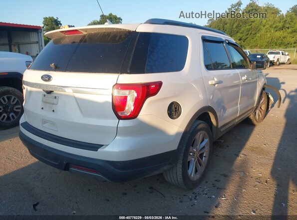 1FM5K7D89KGA26787 2019 FORD EXPLORER Белый Задняя правая четверть