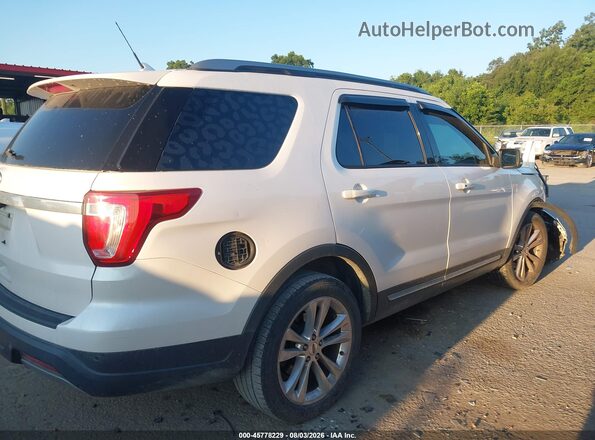 1FM5K7D89KGA26787 2019 FORD EXPLORER Белый Вид задней части салона