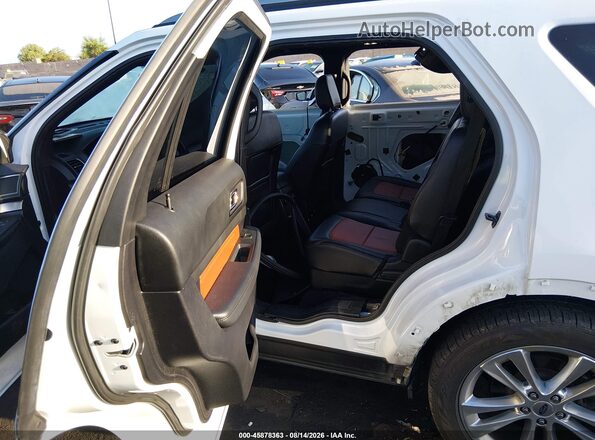 1FM5K7D89KGA60499 2019 FORD EXPLORER White Vista de la etiqueta del VIN