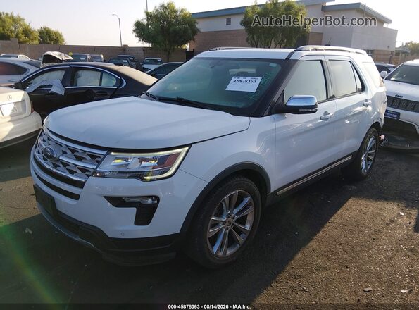 1FM5K7D89KGA60499 2019 FORD EXPLORER White 