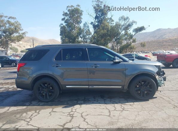 1FM5K7D8XGGA56632 2016 FORD EXPLORER Серый Вид задней части салона