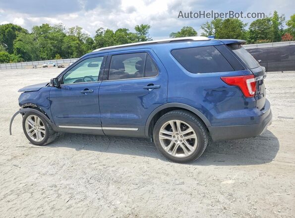 1FM5K7D8XGGB71831 2016 FORD EXPLORER Blue Tył lewy