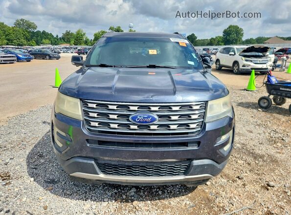 1FM5K7D8XHGA84867 2017 FORD EXPLORER Угольный Вид спереди