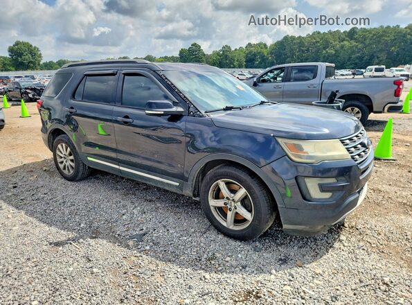 1FM5K7D8XHGA84867 2017 FORD EXPLORER Угольный Передняя правая четверть