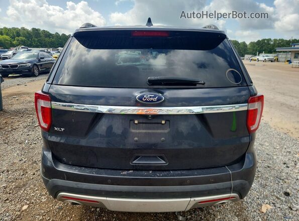 1FM5K7D8XHGA84867 2017 FORD EXPLORER Угольный Вид сзади