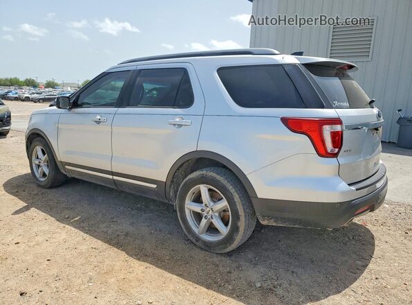 1FM5K7D8XJGA13593 2018 FORD EXPLORER Silver Задня ліва чверть