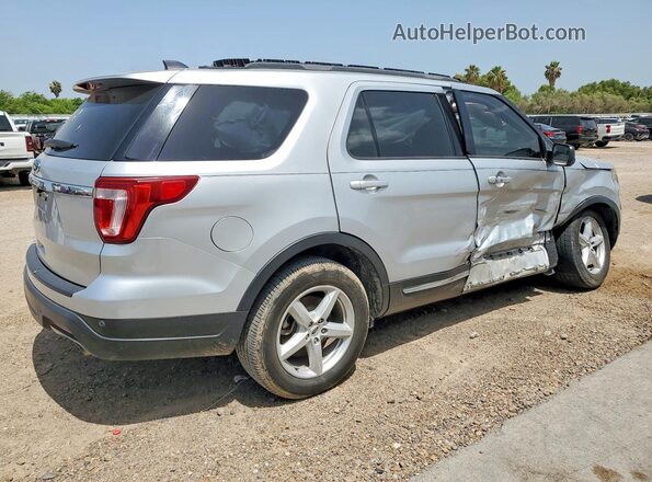 1FM5K7D8XJGA13593 2018 FORD EXPLORER Silver Задня права чверть