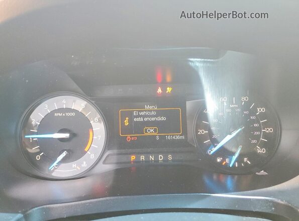 1FM5K7D8XJGA13593 2018 FORD EXPLORER Silver Вид щитка приладів
