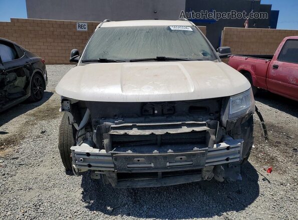 1FM5K7D8XJGA42625 2018 FORD EXPLORER White Widok z przodu