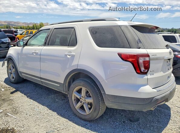1FM5K7D8XJGA42625 2018 FORD EXPLORER White Tył lewy