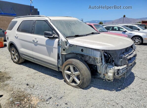 1FM5K7D8XJGA42625 2018 FORD EXPLORER White Przód prawy