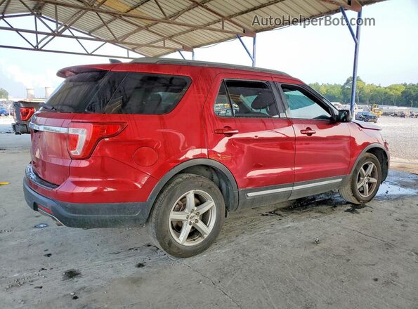 1FM5K7D8XJGA76225 2018 FORD EXPLORER Red Tył prawy