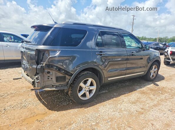 1FM5K7D8XJGC64520 2018 FORD EXPLORER Gray Tył prawy
