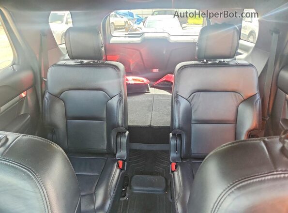 1FM5K7D8XJGC64520 2018 FORD EXPLORER Gray Widok tylnych siedzeń