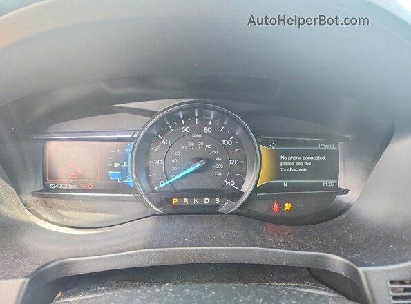 1FM5K7D8XJGC64520 2018 FORD EXPLORER Gray Widok zestawu wskaźników
