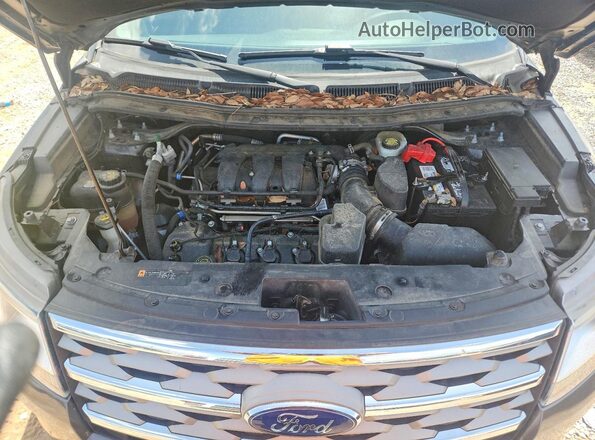 1FM5K7D8XJGC64520 2018 FORD EXPLORER Gray Widok komory silnika