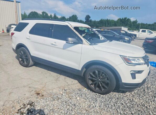 1FM5K7D8XKGA83757 2019 FORD EXPLORER White Передня права чверть