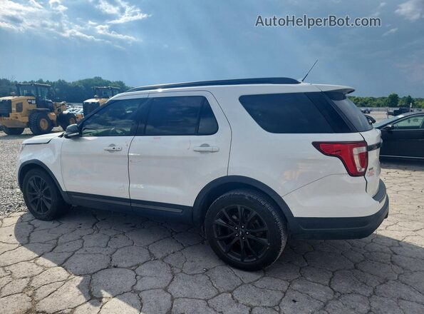 1FM5K7D8XKGA83757 2019 FORD EXPLORER White Задня ліва чверть