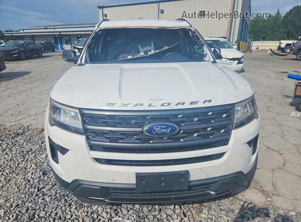 1FM5K7D8XKGA83757 2019 FORD EXPLORER White Вид спереду