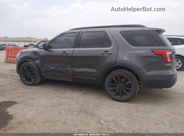 1FM5K7DH0HGD53829 2017 FORD EXPLORER Gray 360 interior view
