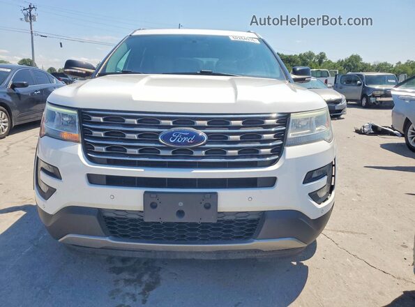 1FM5K7DH1HGC24319 2017 FORD EXPLORER White Front view