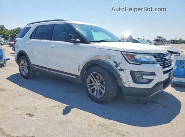1FM5K7DH1HGC24319 2017 FORD EXPLORER White Front right