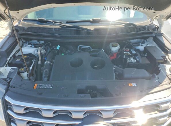 1FM5K7DH1HGC24319 2017 FORD EXPLORER White Rear interior view