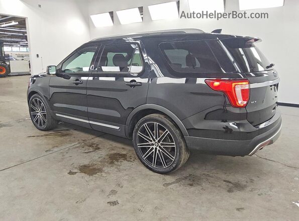 1FM5K7DH1HGE20678 2017 FORD EXPLORER Black Задня ліва чверть