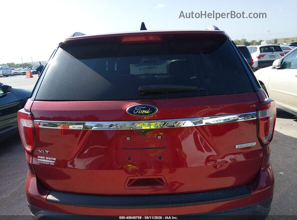1FM5K7DH1JGC51901 2018 FORD EXPLORER Red 