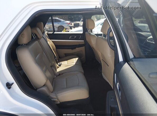 1FM5K7DH2GGB87229 2016 FORD EXPLORER White VIN კოდის სტიკერის ხედი