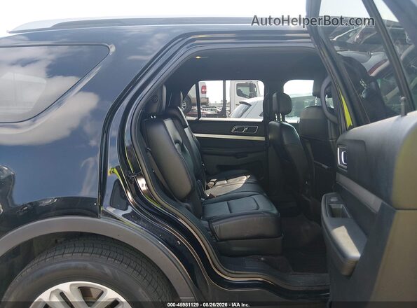 1FM5K7DH2HGA42550 2017 FORD EXPLORER Black Widok naklejki z numerem VIN