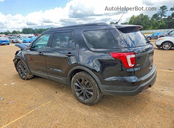 1FM5K7DH6KGA71783 2019 FORD EXPLORER Black Rear left