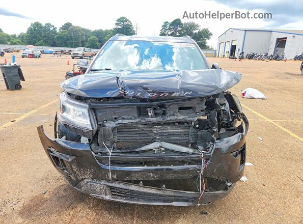 1FM5K7DH6KGA71783 2019 FORD EXPLORER Black Front view