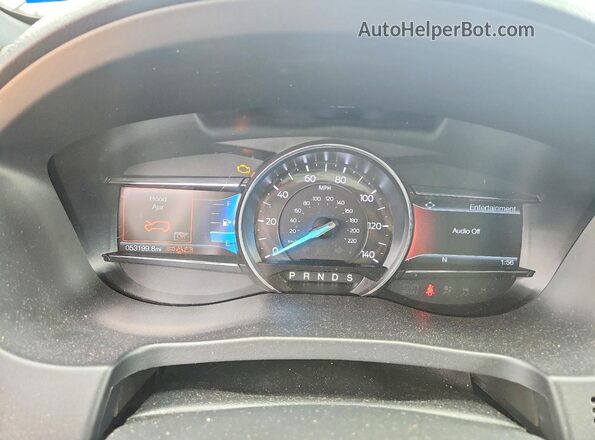 1FM5K7DH6KGA71783 2019 FORD EXPLORER Black Instrument cluster view