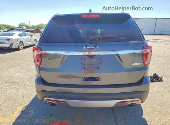1FM5K7DH7GGA92956 2016 FORD EXPLORER Gray Widok z tyłu