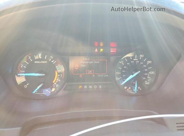 1FM5K7DH7GGA92956 2016 FORD EXPLORER Gray Widok zestawu wskaźników