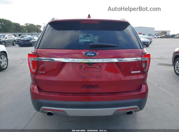 1FM5K7DH8GGC40452 2016 FORD EXPLORER Red 