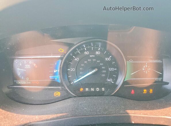 1FM5K7DH8JGC56853 2018 FORD EXPLORER Burgundy Vista del cuadro de instrumentos