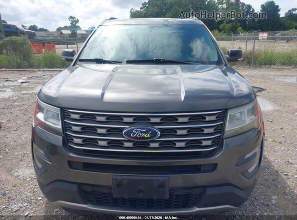 1FM5K7DH9HGA48491 2017 FORD EXPLORER Gray Vista del cuadro de instrumentos