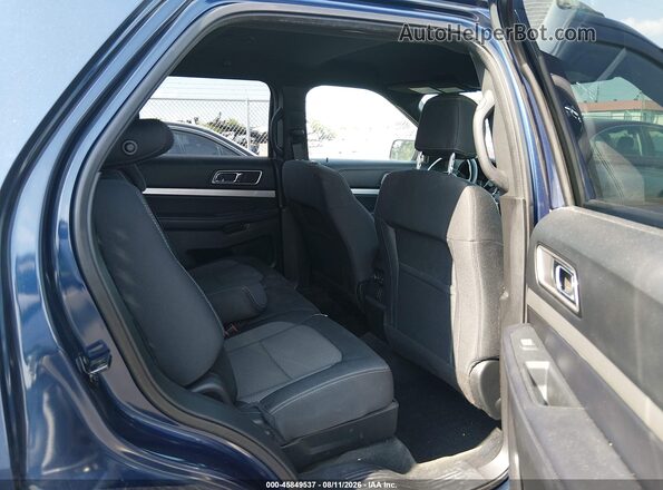 1FM5K7DH9HGC54037 2017 FORD EXPLORER Blue VIN sticker view