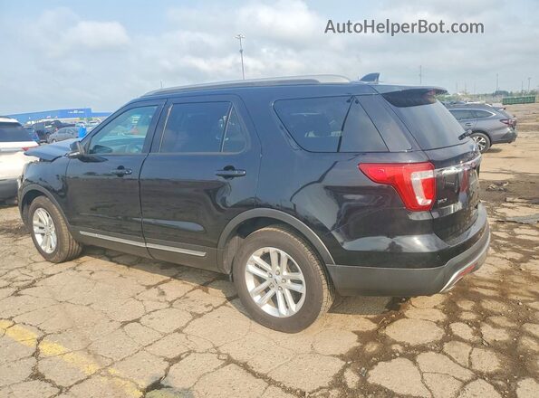 1FM5K7DHXHGA86277 2017 FORD EXPLORER Black Задня ліва чверть