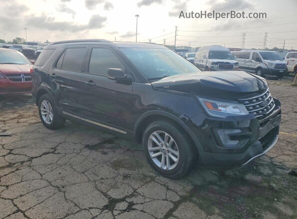 1FM5K7DHXHGA86277 2017 FORD EXPLORER Black Передня права чверть