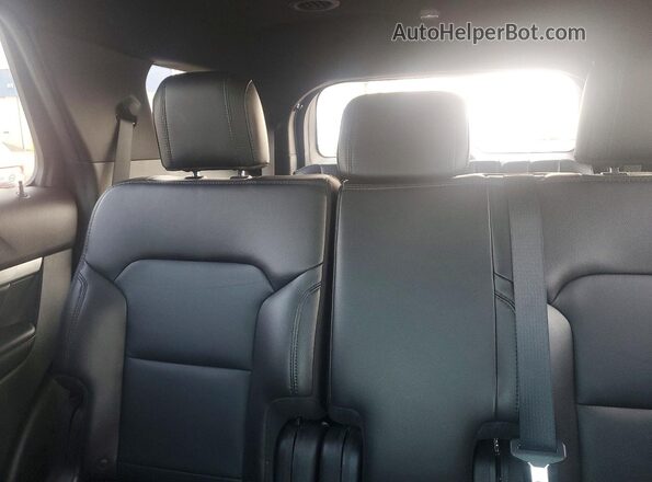 1FM5K7DHXHGA86277 2017 FORD EXPLORER Black Вид задніх сидінь