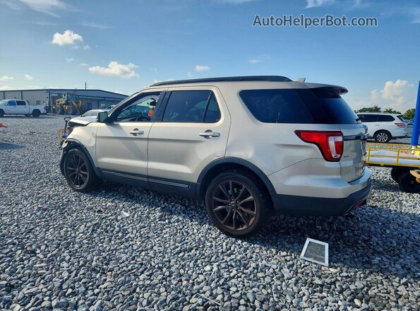 1FM5K7DHXHGD00197 2017 FORD EXPLORER Cream Trasero izquierdo