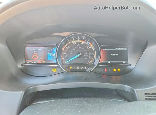 1FM5K7DHXKGA75562 2019 FORD EXPLORER Gray ხელსაწყოთა პანელის ხედი