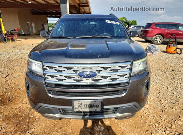 1FM5K7DHXKGA75562 2019 FORD EXPLORER Gray წინა ხედი